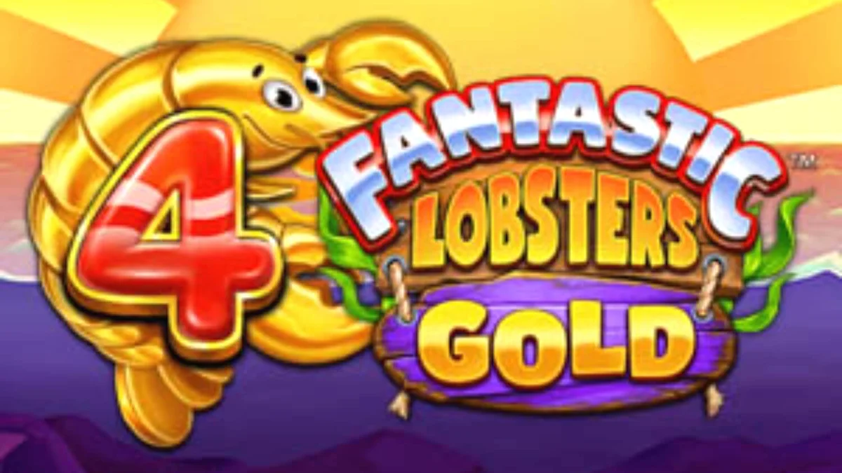 Interface colorida e subaquática do slot 4 Fantastic Lobsters Gold